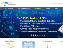 Tablet Screenshot of optoelectronics.liteon.com